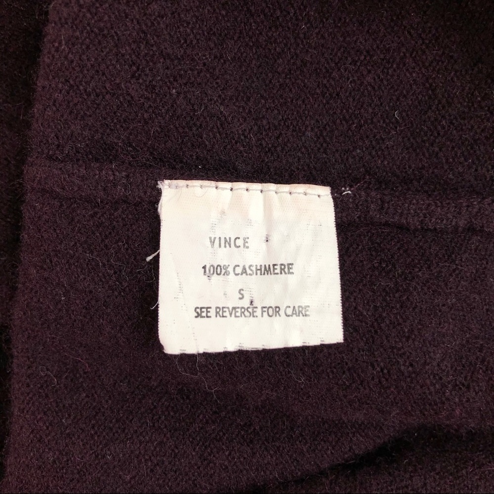 Vince l Pullover Sweater V-Neck 100% Cashmere S - Picture 7 of 8
